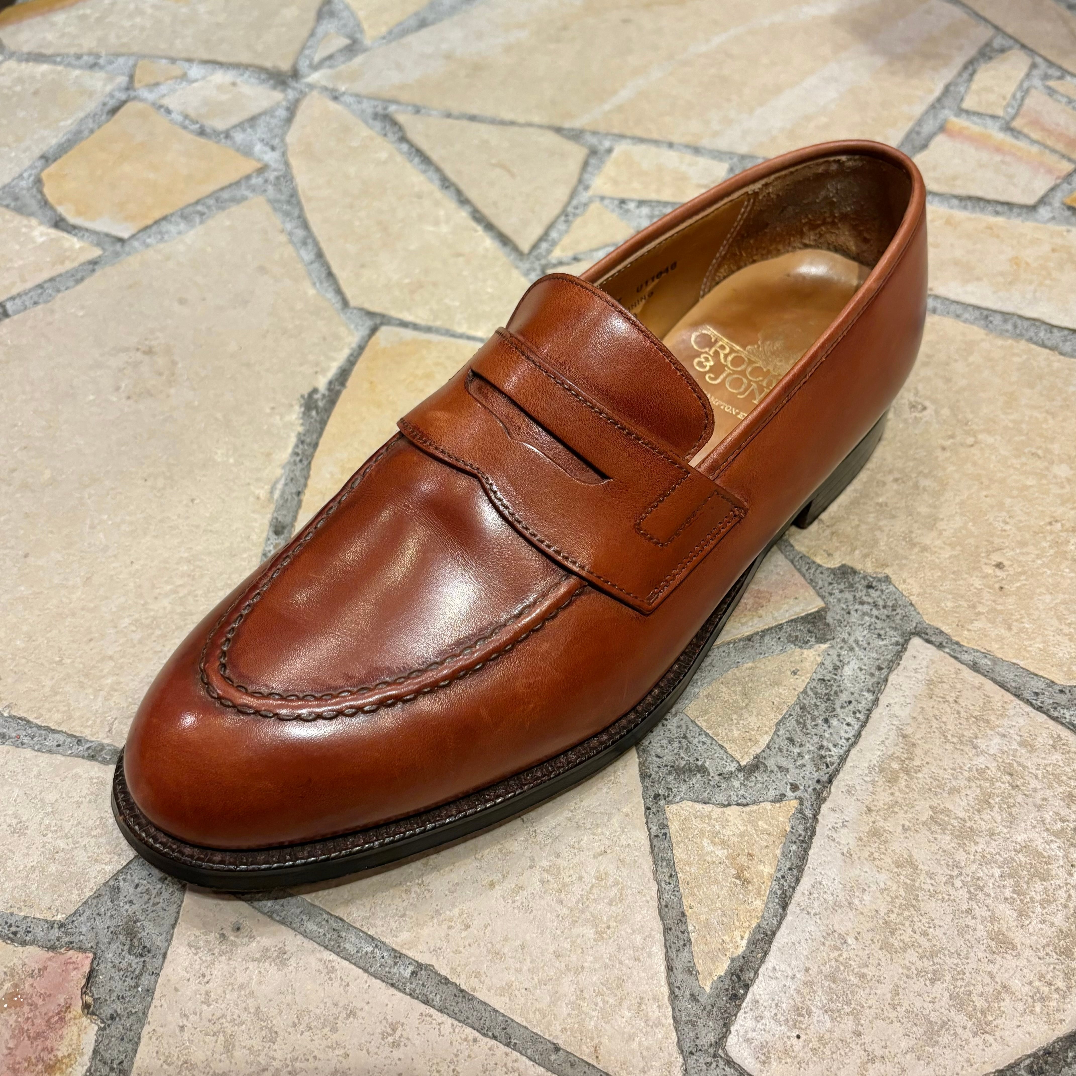 クロケットアンドジョーンズ モールトン 7 E ダークブラウン