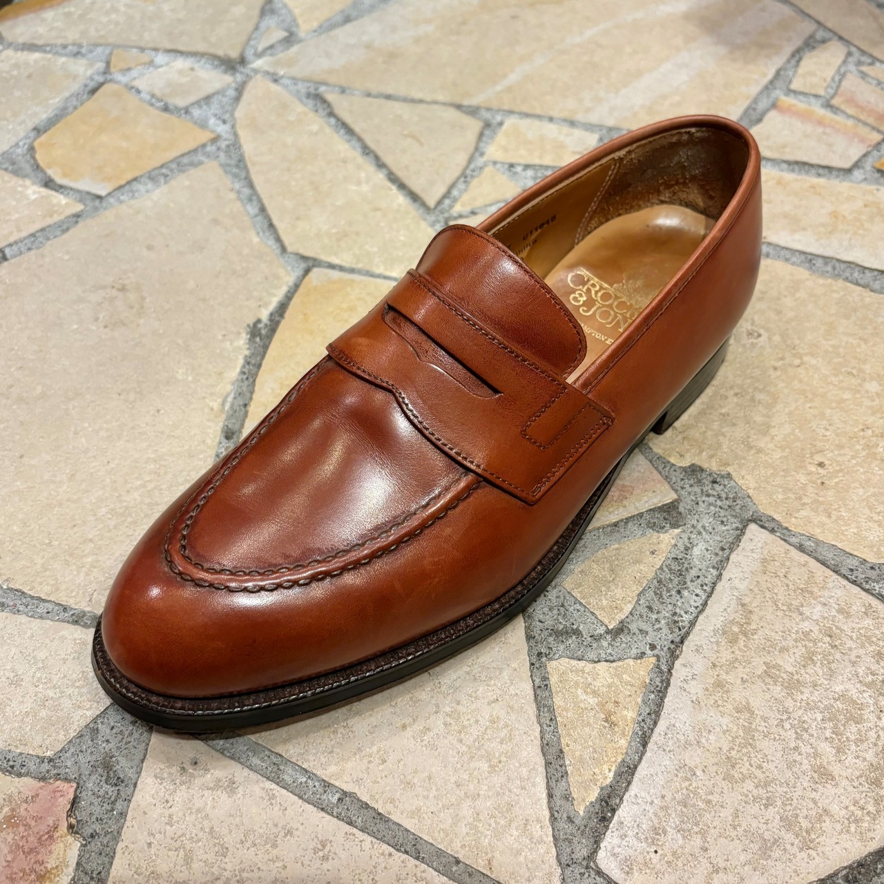 クロケット&ジョーンズ Crockett&Jones ローファー コインローファー 