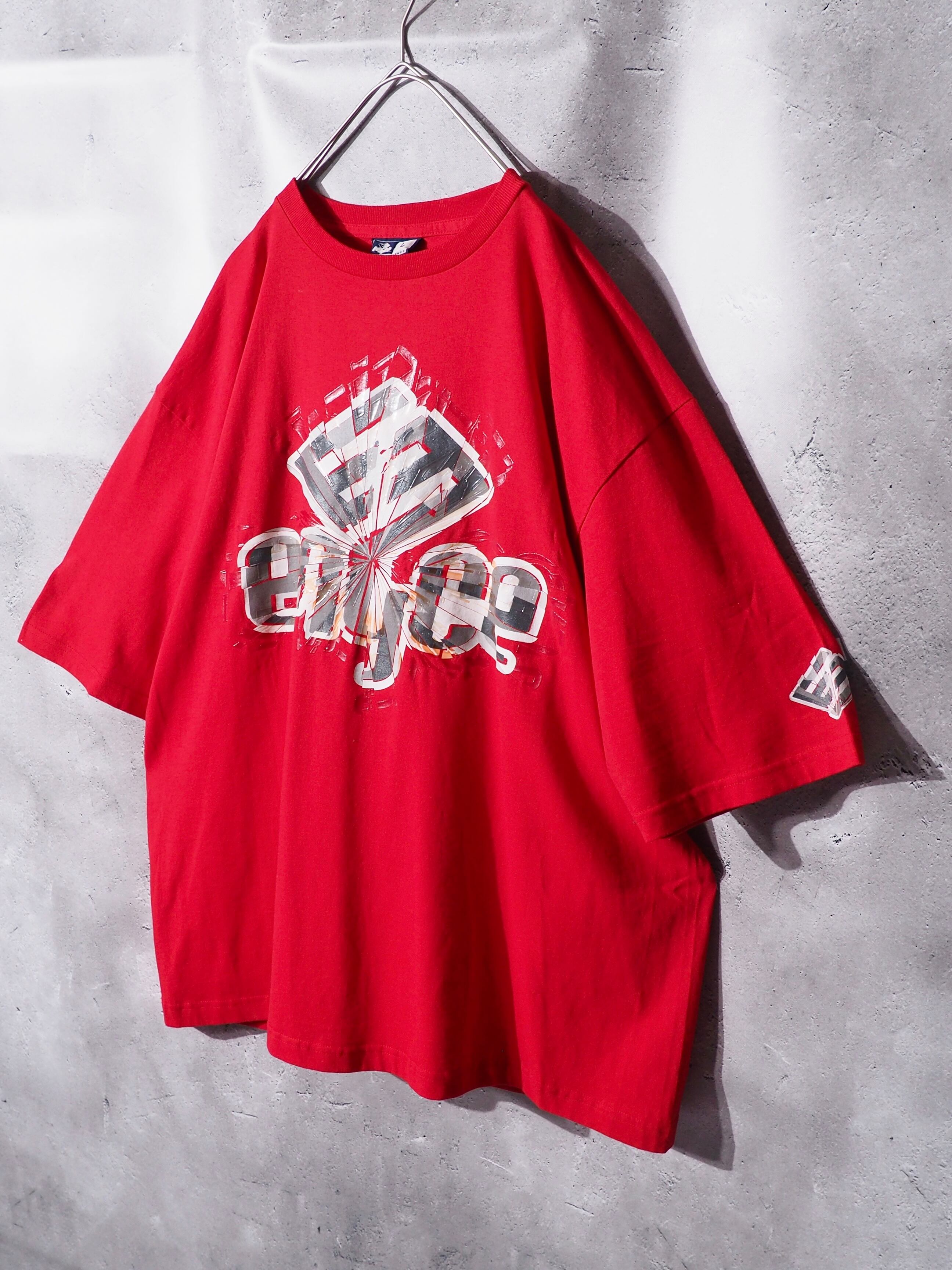 " Special - Made in USA " ” enyce ” Crash logo Printed vintage loose Tee