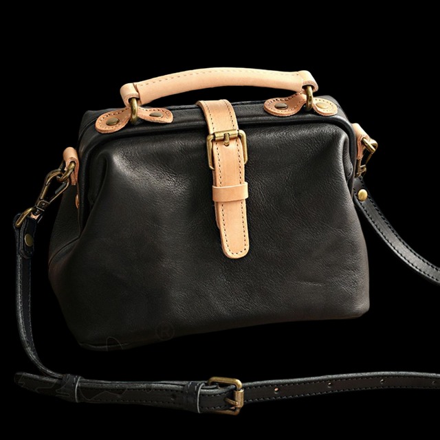 レディースソフトレザードクターバッグ 【LB0008】