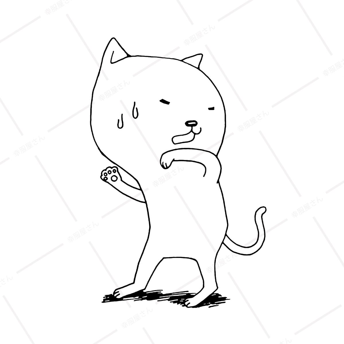 なんやて?!ネコ Tシャツ cat21 ねこ tシャツ おもしろtシャツ 猫 ねこ アニマル ゆるキャラ ネコ好きに