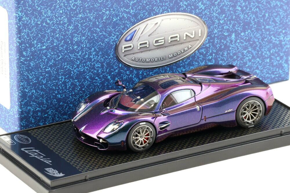 カメレオン1〜43巻 BBR 1/43 パガーニ ユートピア カメレオン ボルドー インテリア 52台