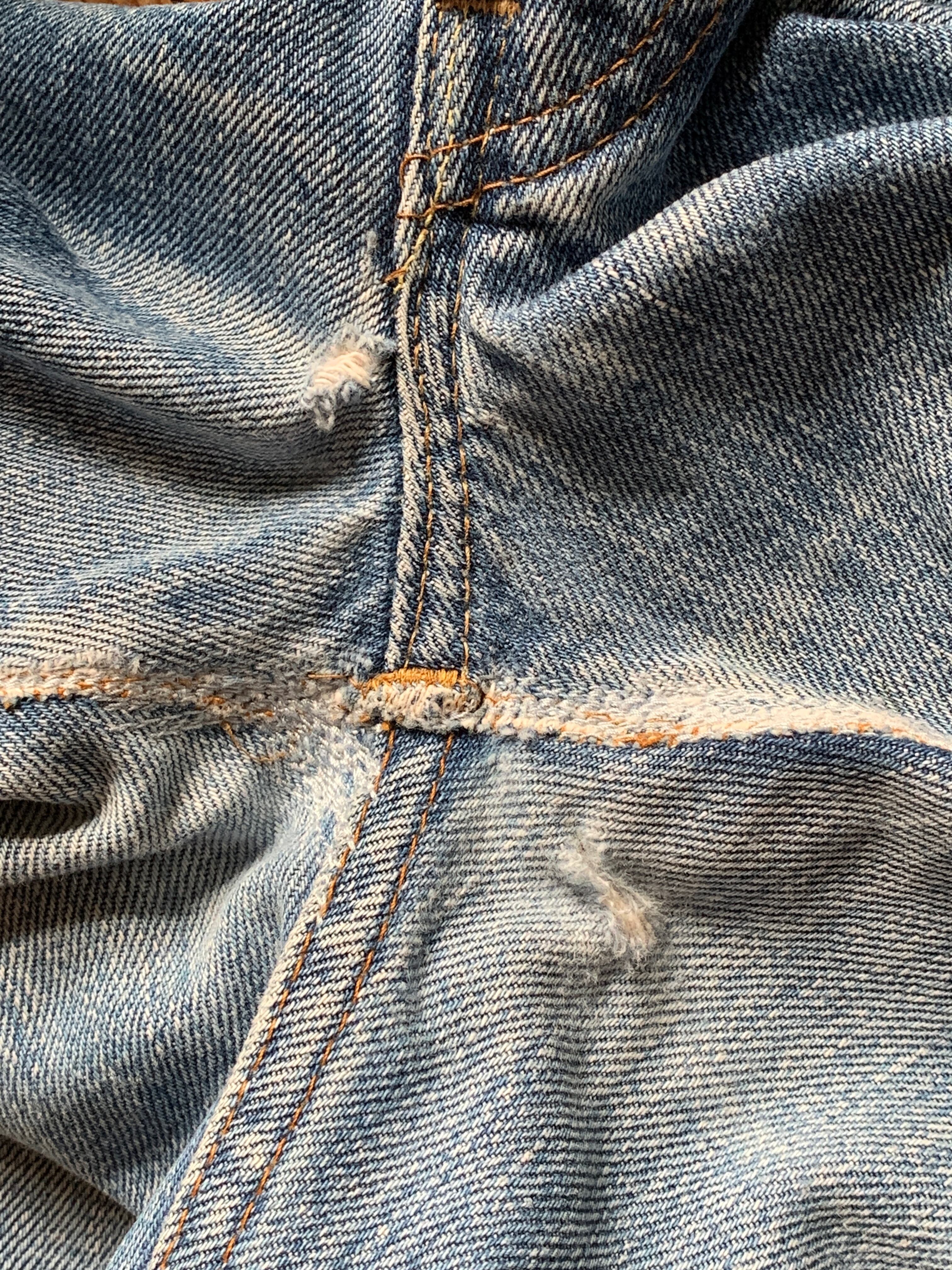 70's Levi's 501 66前期 デニムパンツ リペアあり良雰囲気 表記(30x34)