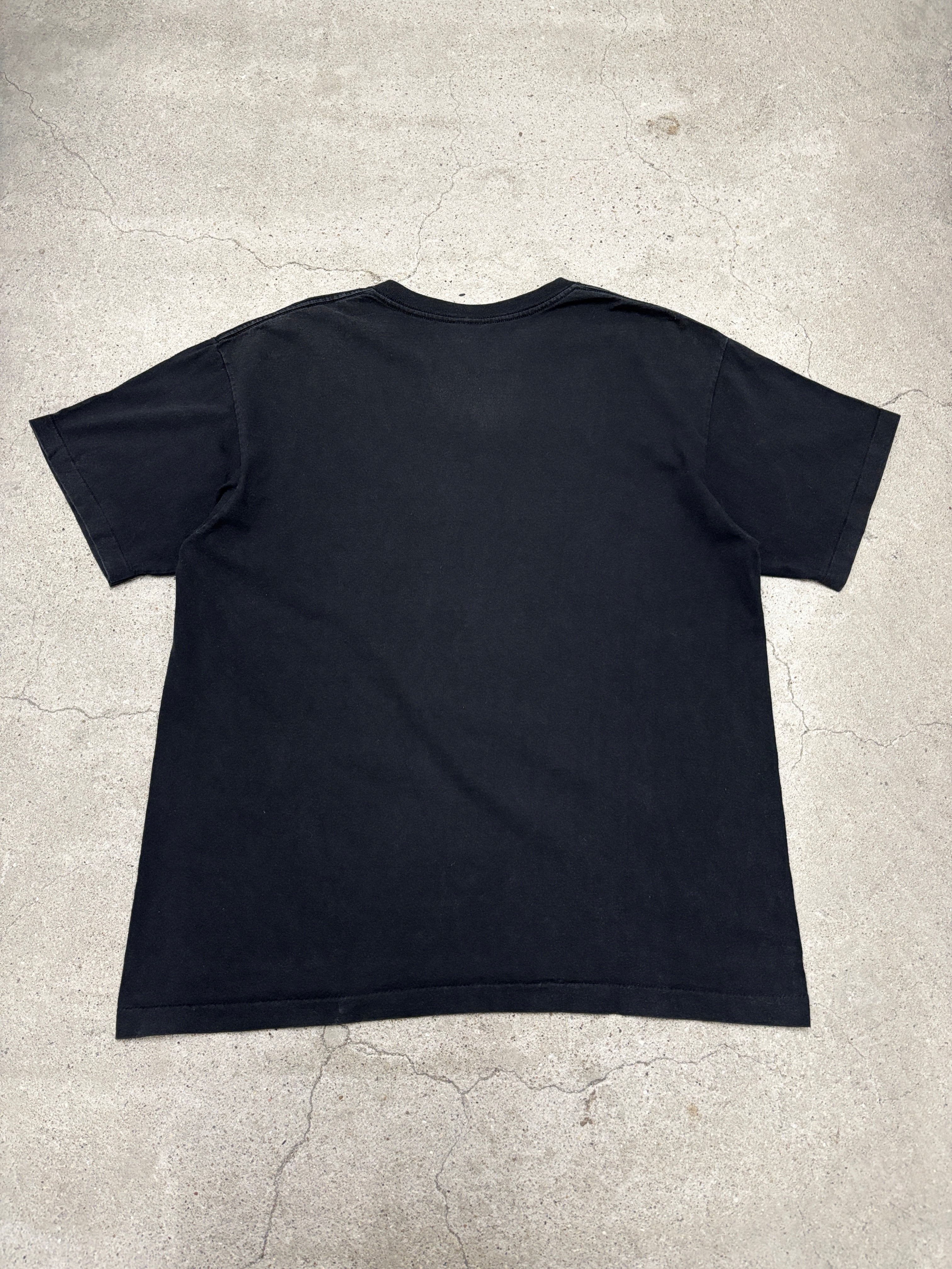90～00s OLD STUSSY/Boom box print Tee/USA製/紺タグ/XL/ラジカセ