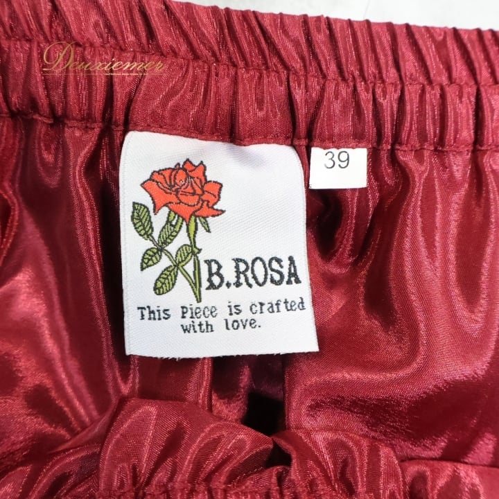 ベリーダンス 衣装 ジプシースカート 25ヤード バーヌローサ レッド系