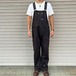 90s Big Smith ビッグスミス デニム オーバーオール 黒染め W106cm ワークパンツ ヴィンテージ サロペット オールインワン ペインター 00s
