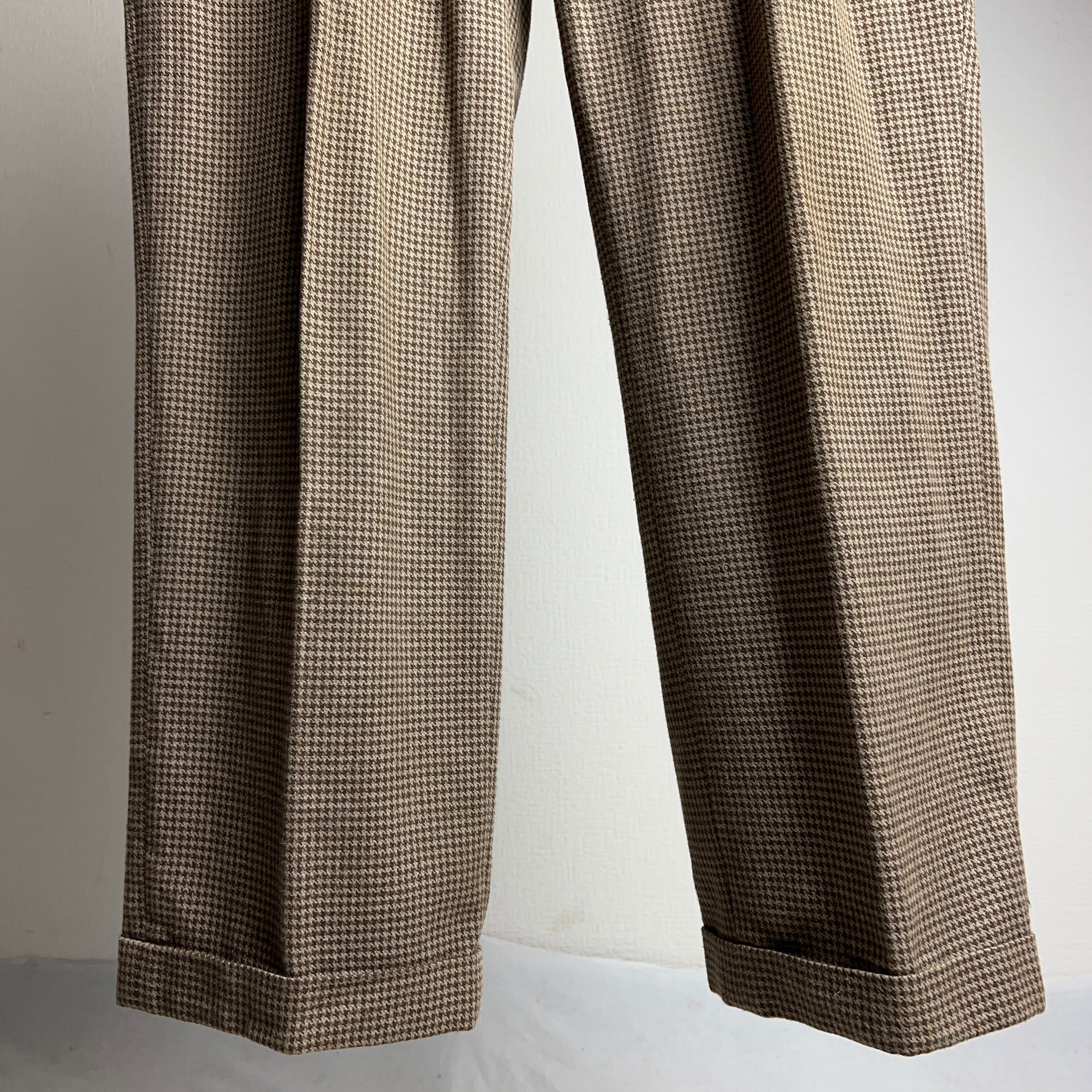 90's Polo by Ralph Lauren Houndstooth Check Slacks USA製 SIZE 34 ...