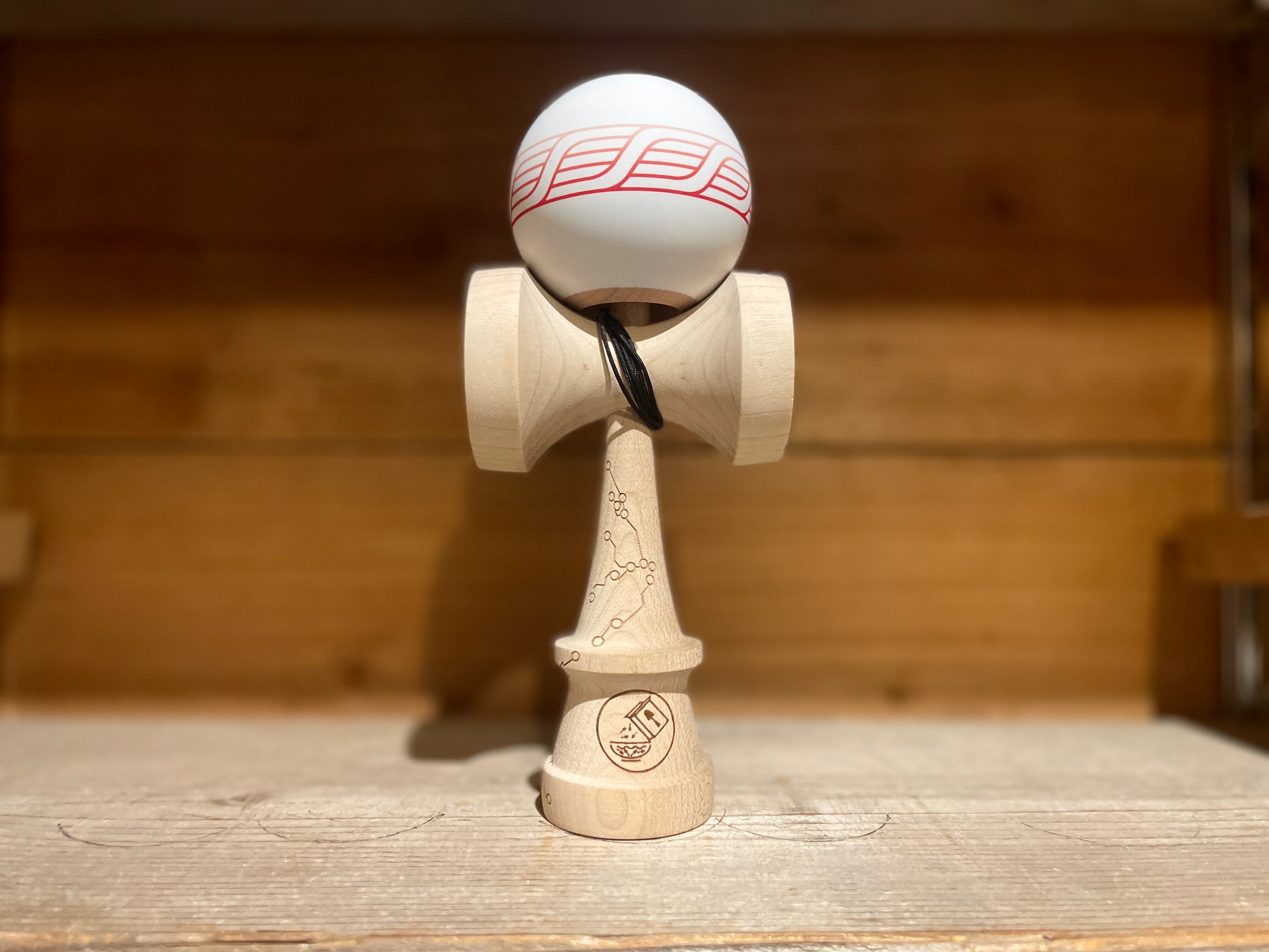 matt けん玉 緑と白のボール matt けん玉 緑と白のボール matt けん玉 緑と白のボール Cereal