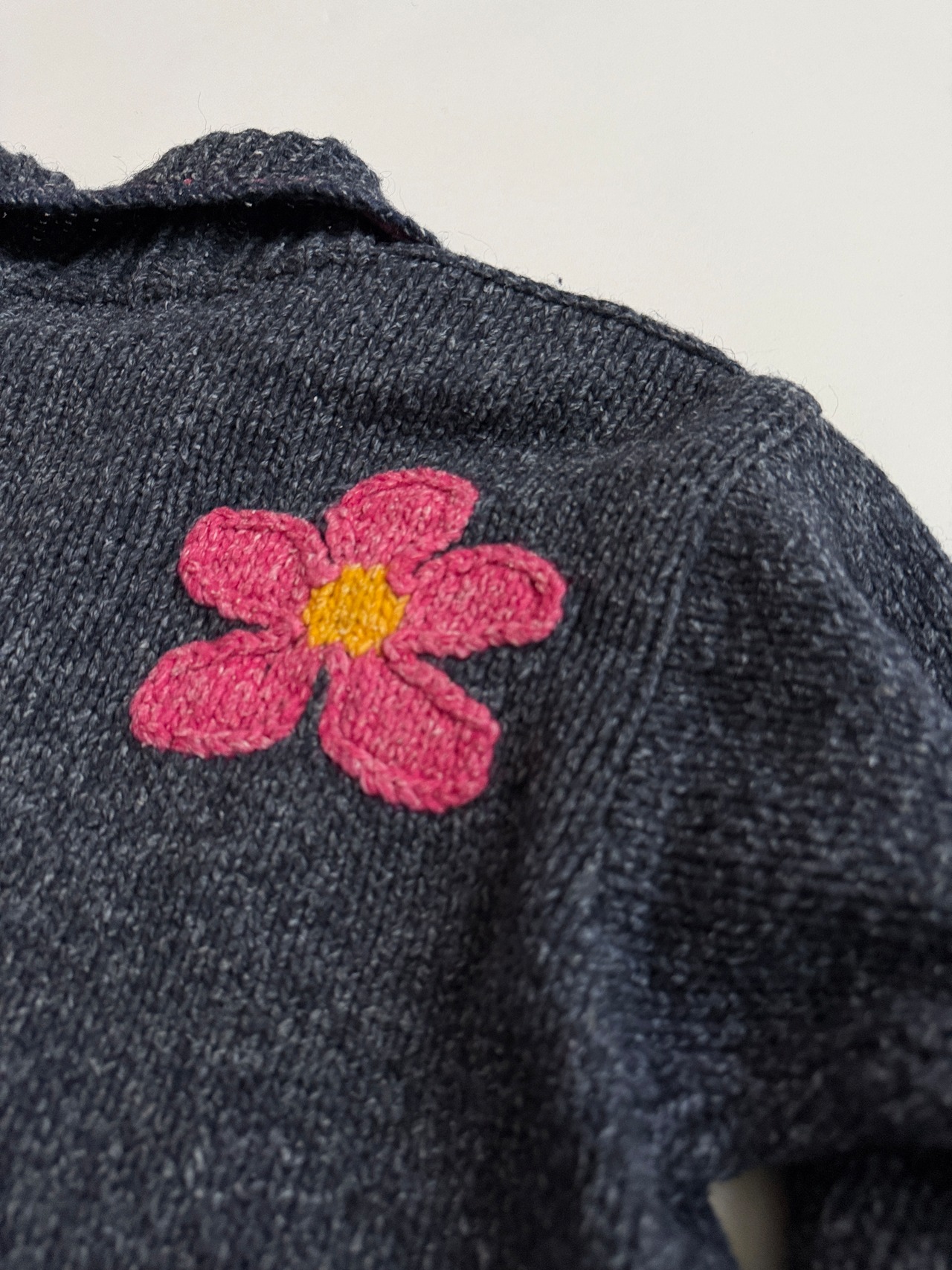 Floral kint cardigan - 17