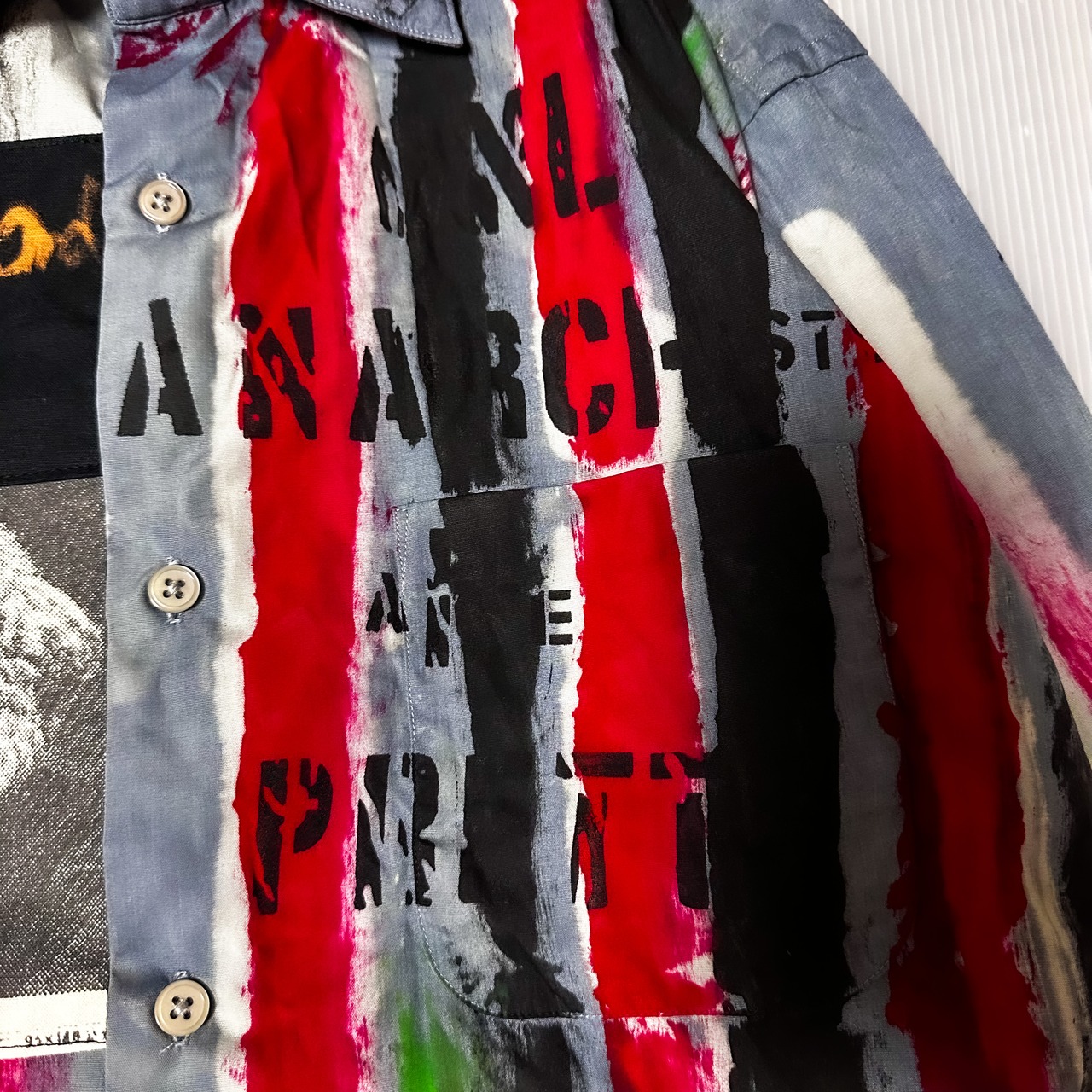 UNFINISHEDアナーキーシャツ2023018