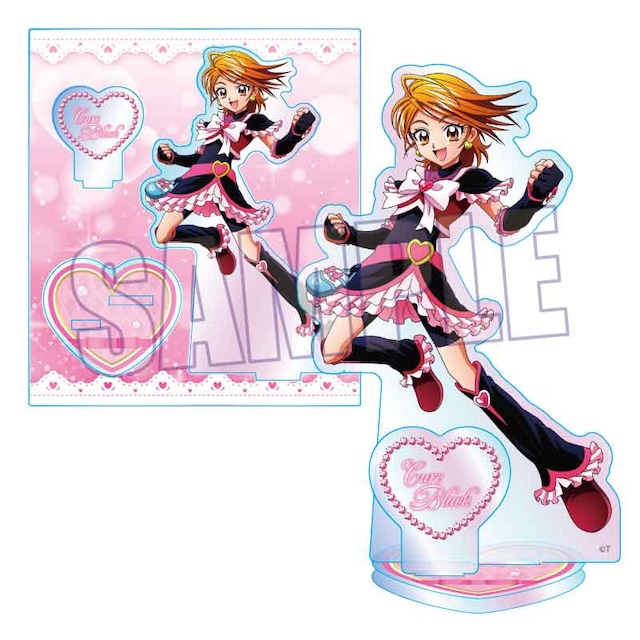 ふたりはプリキュアMax Heart オーロラアクリルスタンド キュアブラック Action ver.