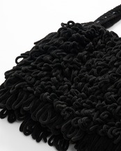 Thick Velvet Loop Monster Bag Hand Knit