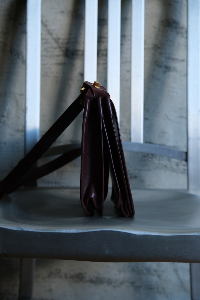 IORI/"Cartier" shoulder bag/ mast line/ hippie flap
