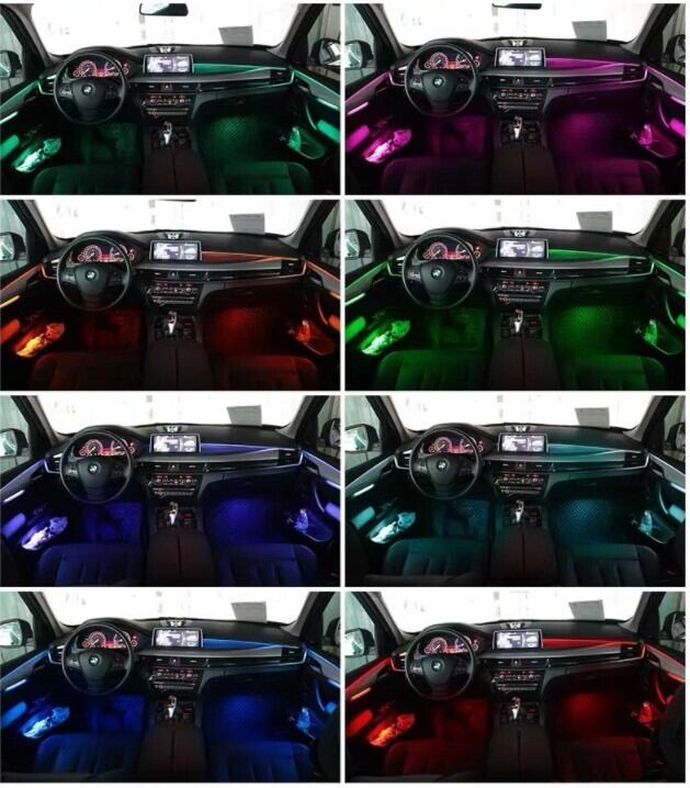 BMW 5シリーズ F18 イルミネーションアンビエントライト 11