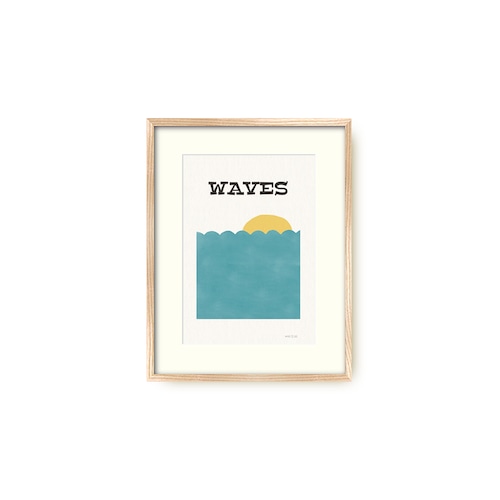 Waves フレーム付き