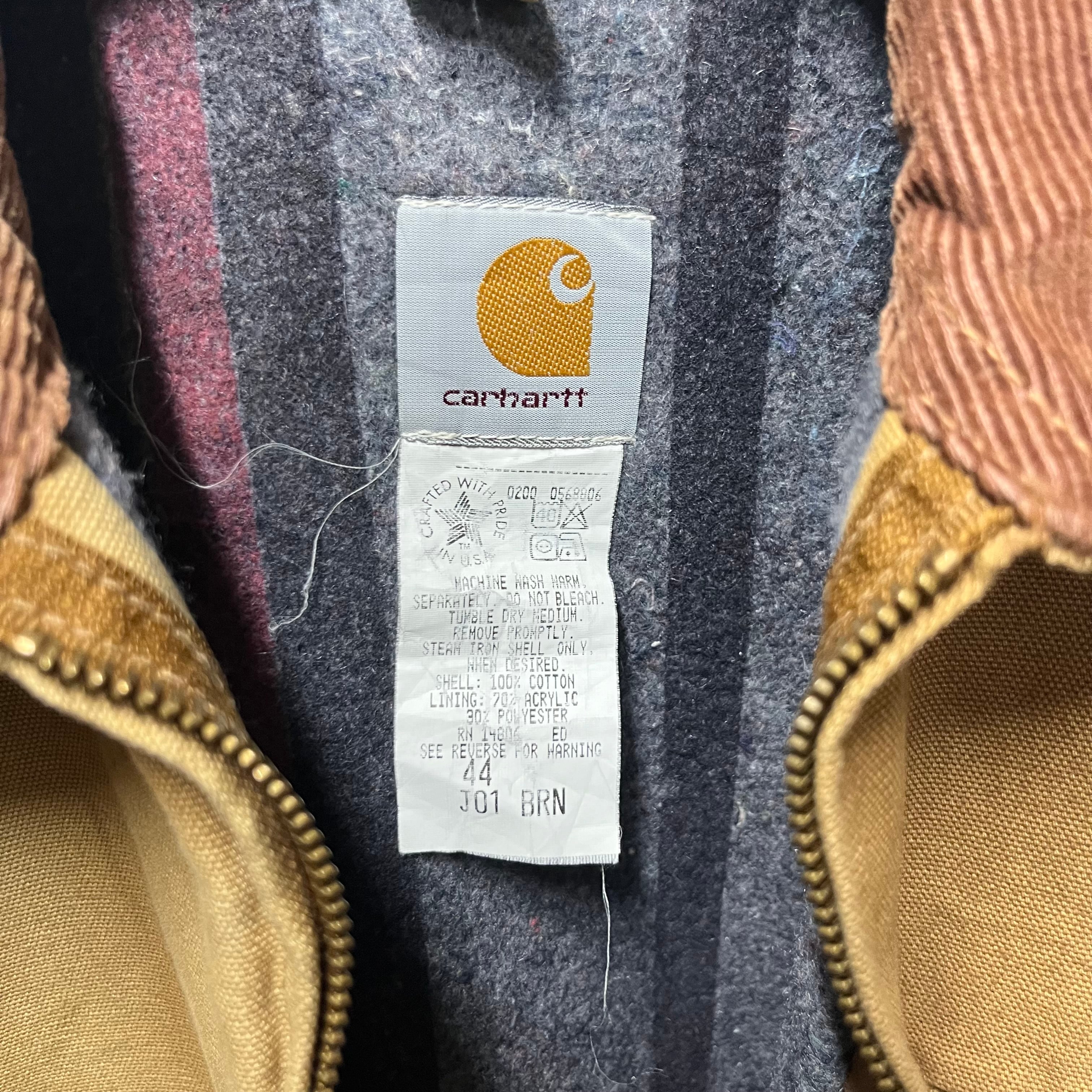 Carhartt J01デトロイトジャケット ダックジャケット L 32採寸は平置き