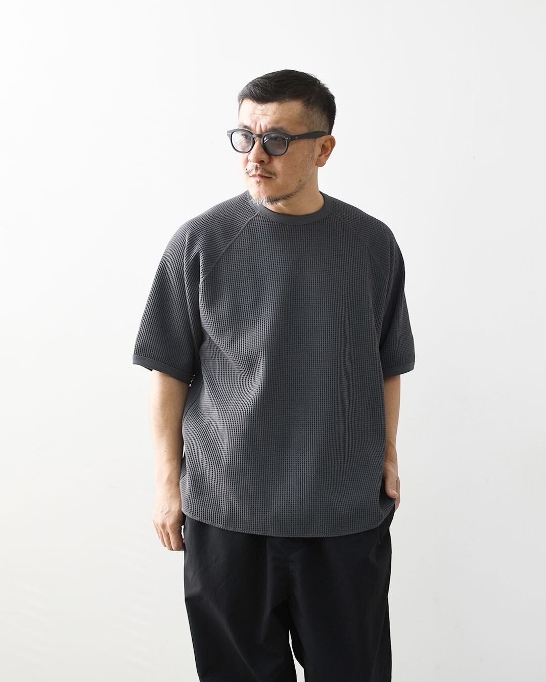 GOLDWIN [ゴールドウィン] WF Light T-shirt [GL65143] ワッフルライト