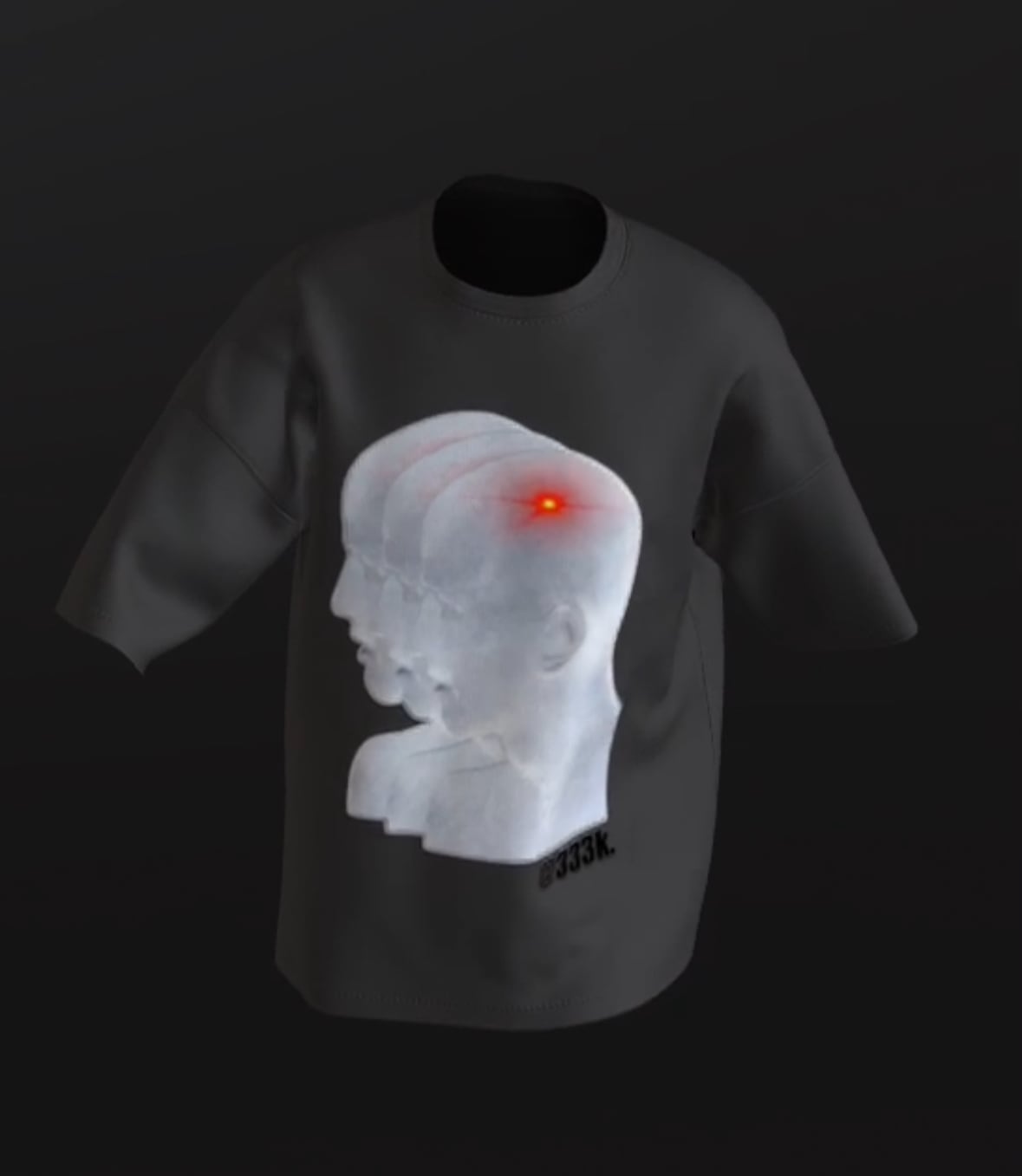 ち*む様 333k xs tシャツ K3IJU 333K.