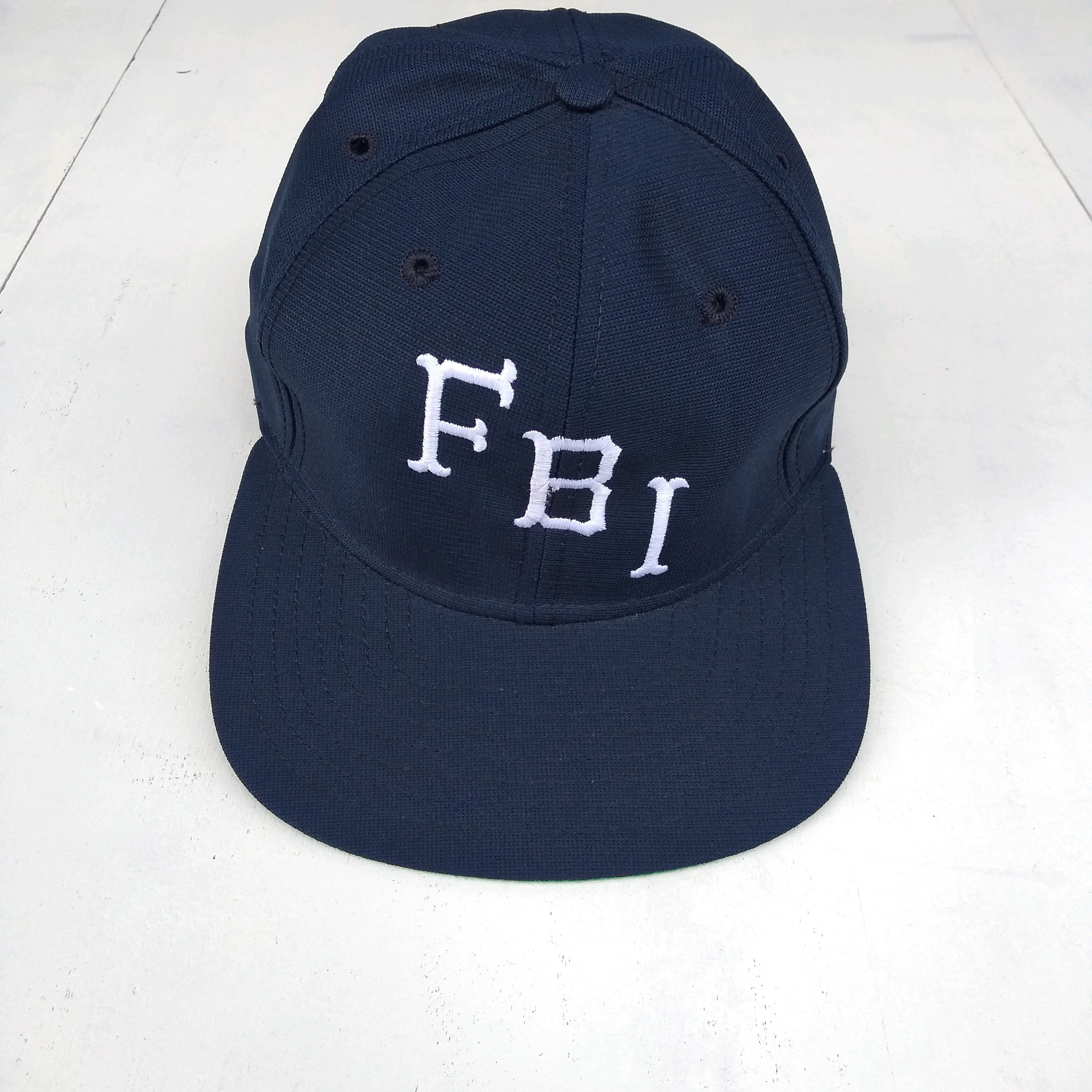 【70s】NEW ERA ニューエラ　ヴィンテージ　FBI 刺繍　キャップ