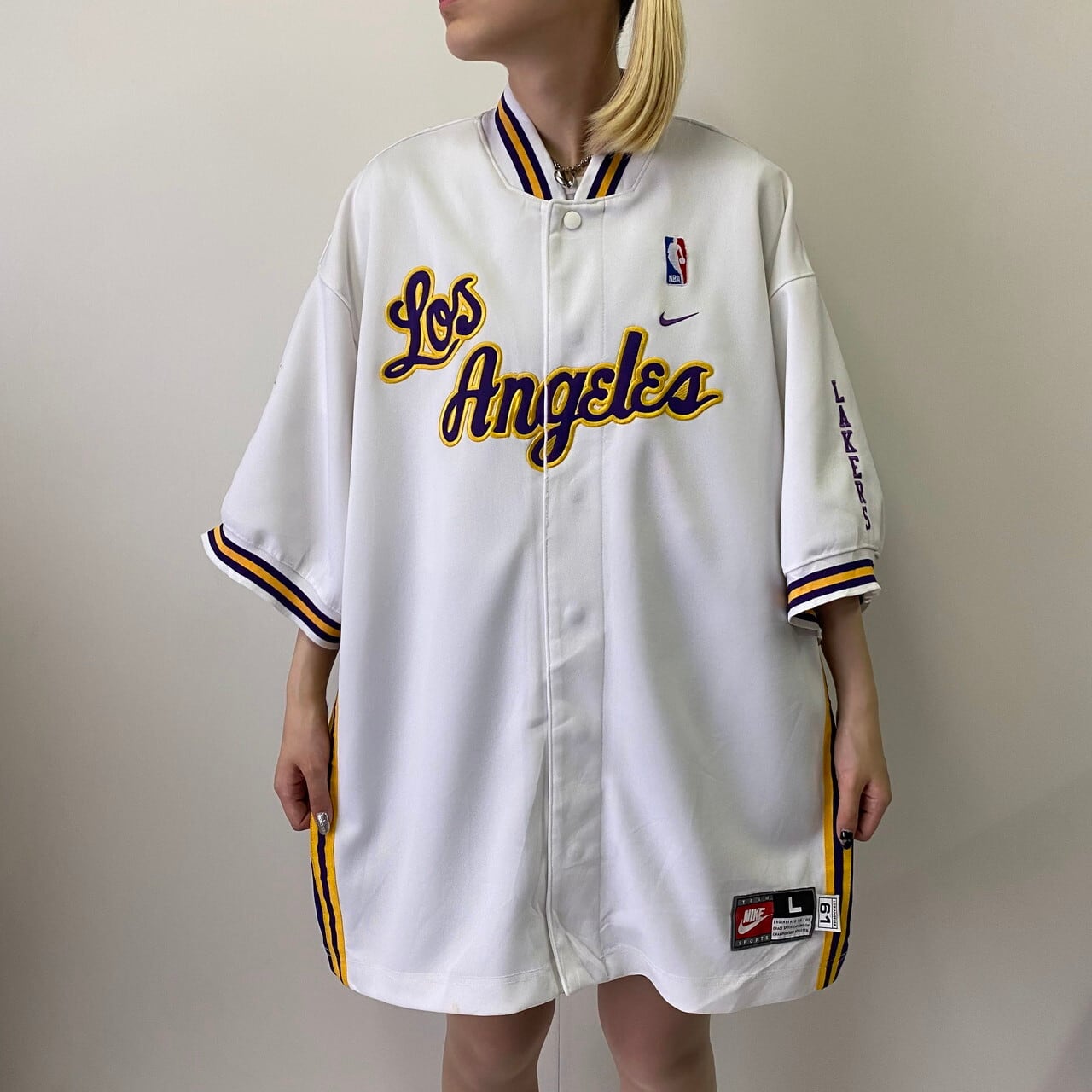 デッドストック　NBA レイカーズ　シューティングシャツ　XL