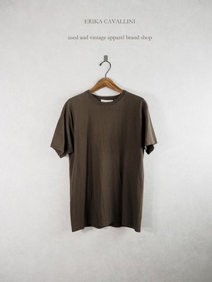 ERIKA CAVALLINI（エリカカヴァリーニ） ERIKA Tシャツ ブラウン Ｍ
