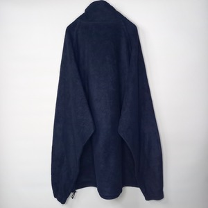 90s　カッパ　ハーフジップ　フリース　プルオーバー　アノラック　刺繍　裏起毛