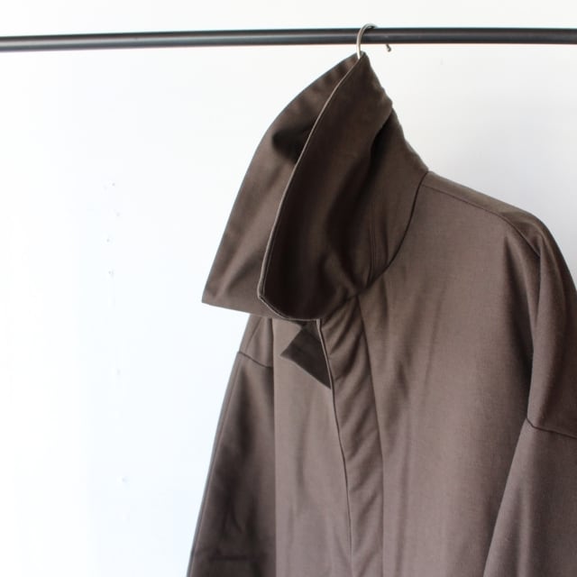 THE HINOKI レディース 中綿バルマカーンコート OG Cotton wool linen