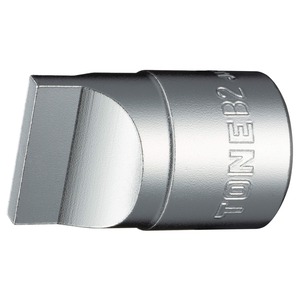 【特価処分】トネ(TONE) ドライバーソケット B2 差込角12.7mm(1/2) (-)3.8×24.0