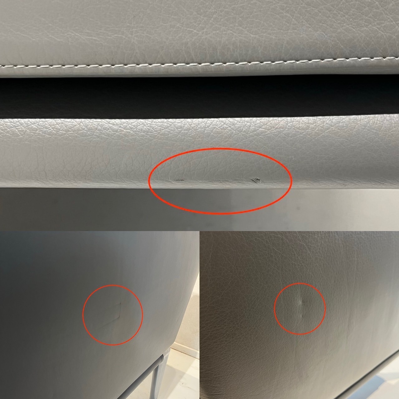 Cassina カッシーナ VOLAGE ヴォラージュ 1人掛け ソファ 1Pソファ パーソナルチェア 本革 レザー グレー モダン ホテルライク ラグジュアリー