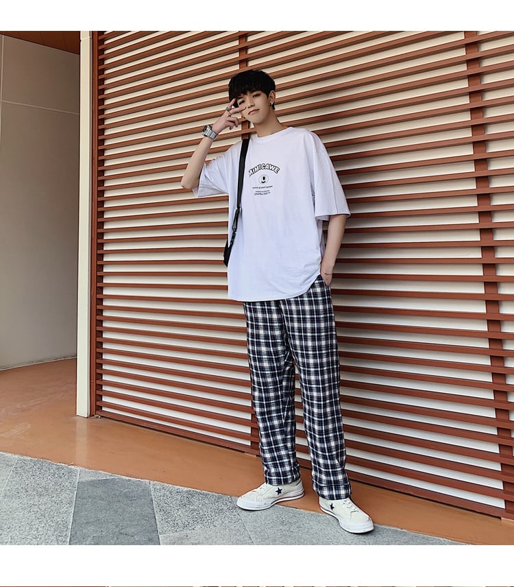 全2色 Tシャツ カットソー プリント カジュアル おしゃれ