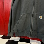 Carhartt LOOSE FIT 裏起毛ジップパーカー グレー Lカーハート スウェット