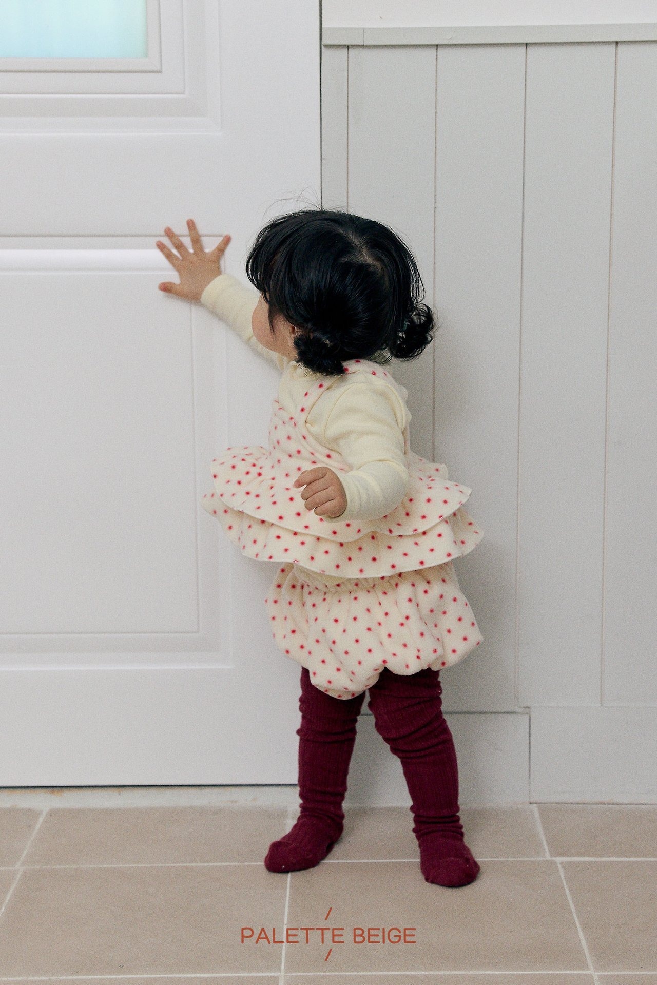 the beige［取寄］dot bustier setup 26winter