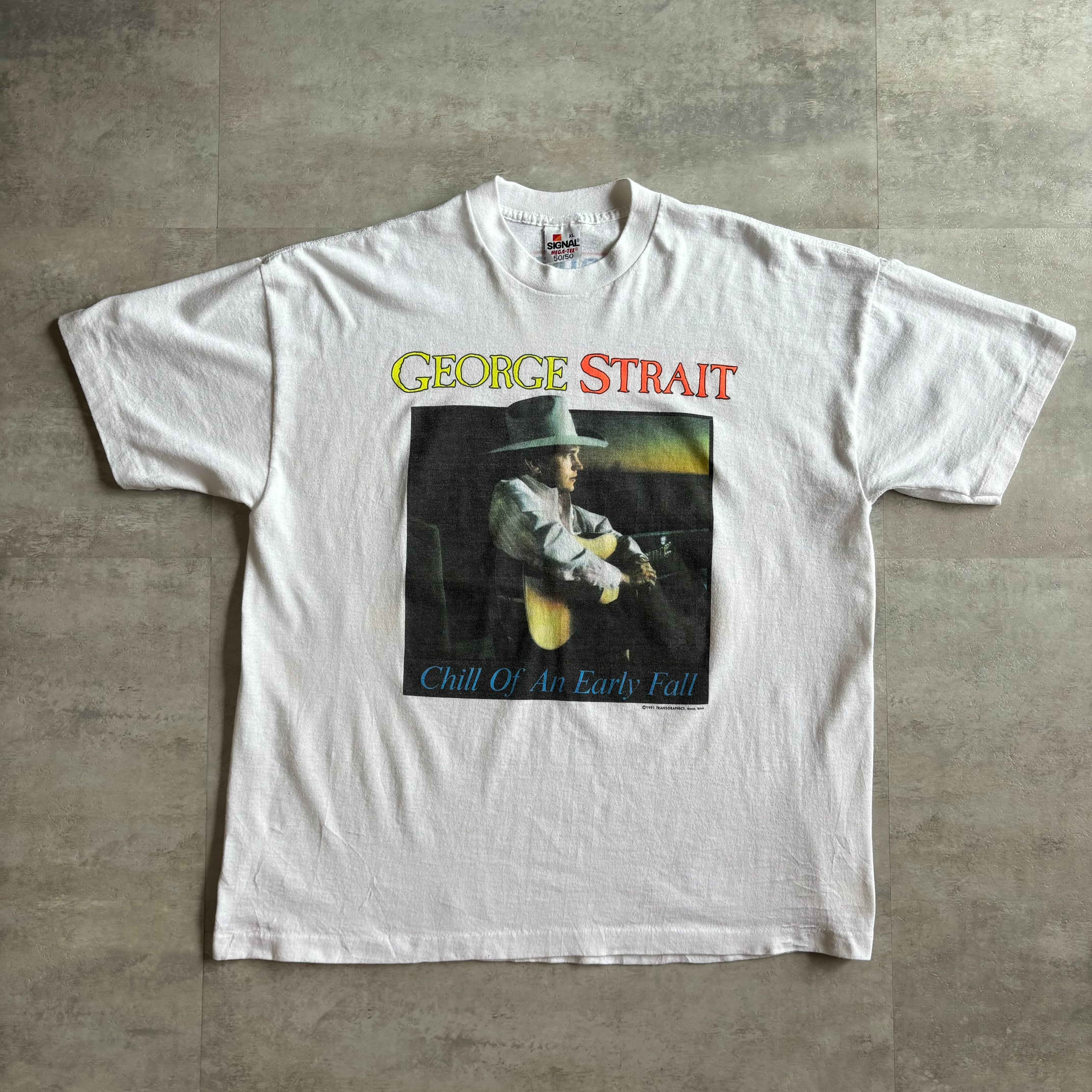 《XLサイズ》GEORGE STRAIT vintage 90's Tシャツ USA製 no.3016