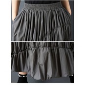 ギャザー バルーン トップス&スカート セレクト  00207