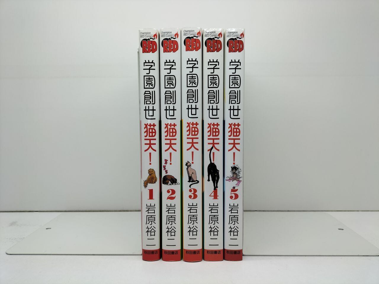 学園創世 猫天 岩原裕二 [1-5巻 漫画全巻セット/完結] | PAY ID
