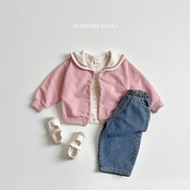 韓国子供服 / VIVID-I / 26Autumn / アイレットTシャツ / キッズ服 / ジュニア服 / 秋服 *XS~JM*