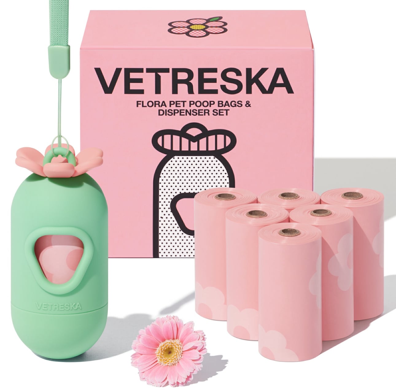VETRESKA】香るエチケット袋(うんち袋)とディスペンサーセット