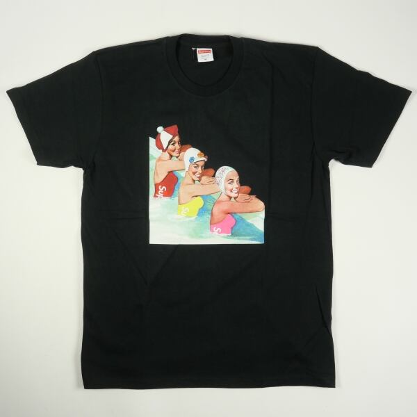 Supreme 18ss swimmers tee 黒 M
