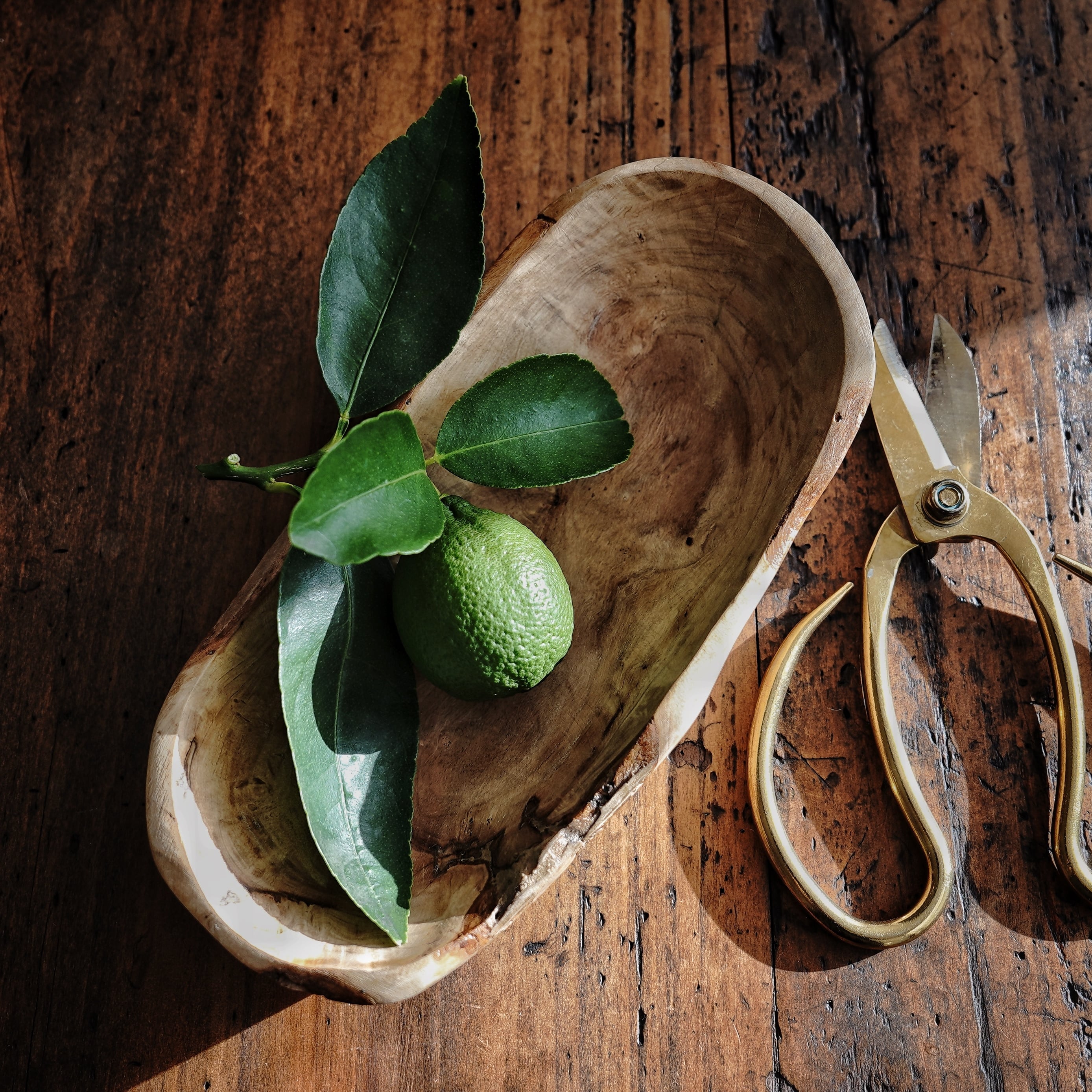 オリーブウッドトレイ B