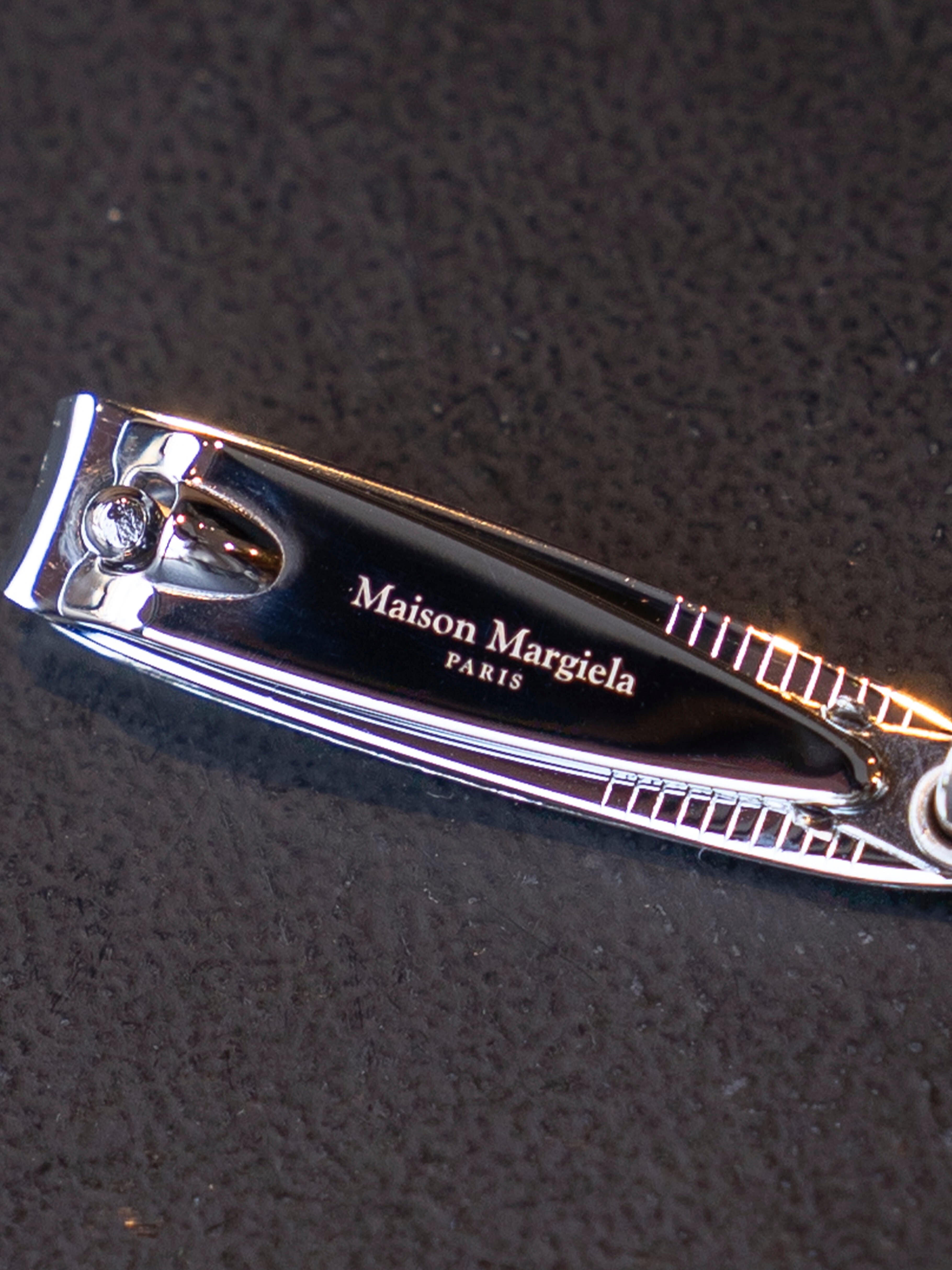 BPS MAISON MARGIELA KEYRING NAIL CUTTER Silver SA1UA0015P8834H7161