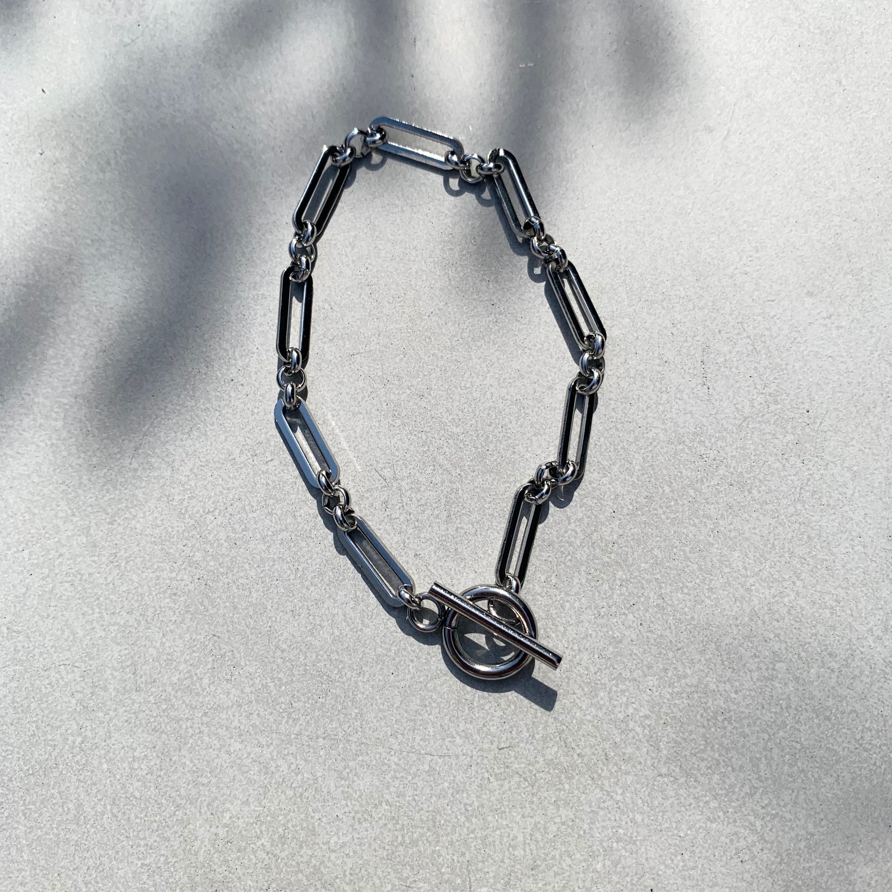 <stainless> Figaro  bracelet