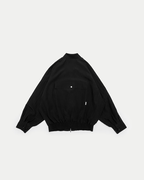 Back Pocket Bomber Jacket / BLACK［goyemon general gadget］