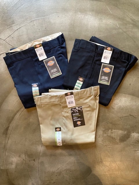 DICKIES USA 873 SLIM STRAIGHT WORK PANTS made in honduras / 2007年