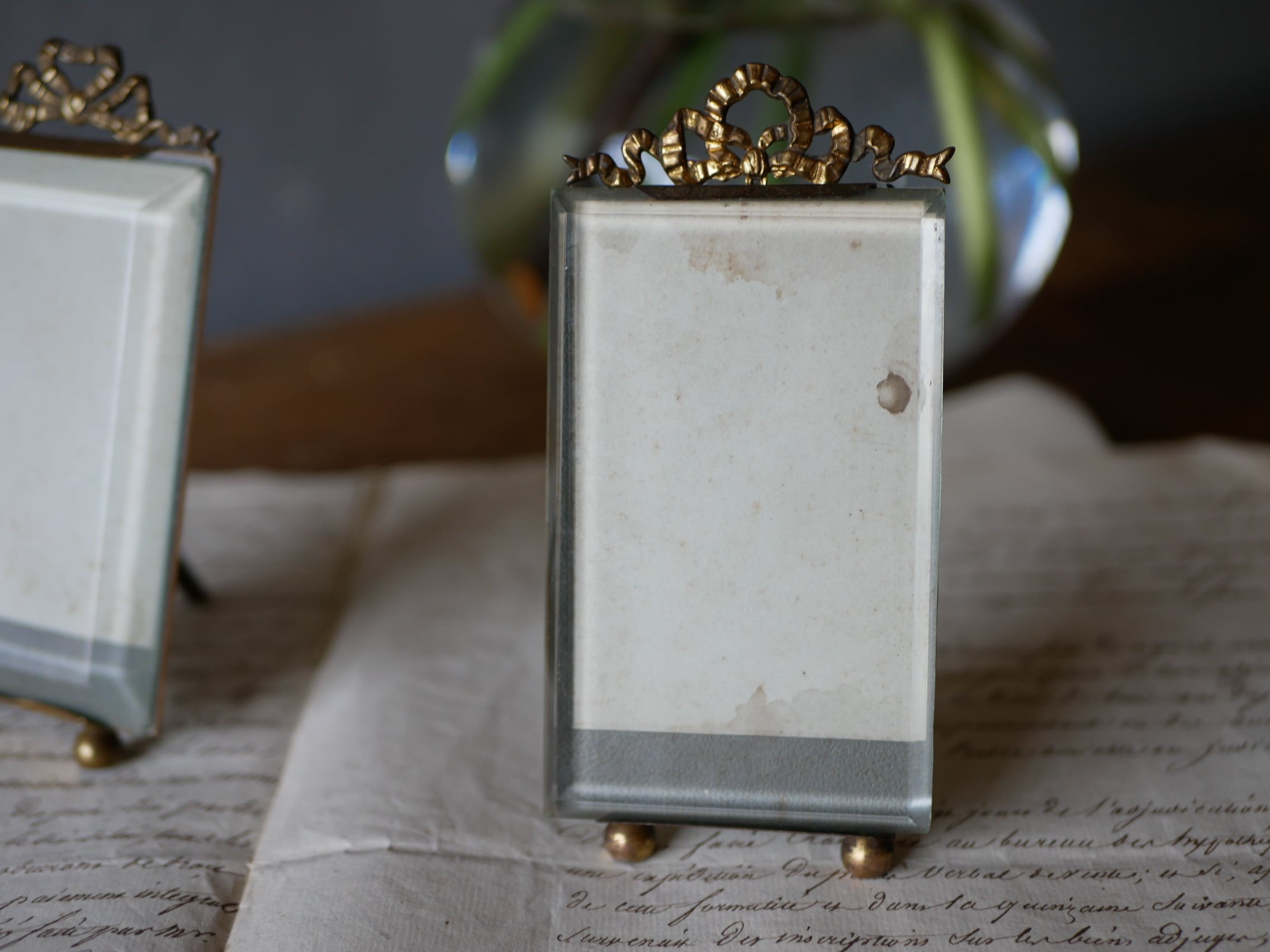 no.1  リュバン フォトフレーム フランスアンティーク  ブロカント