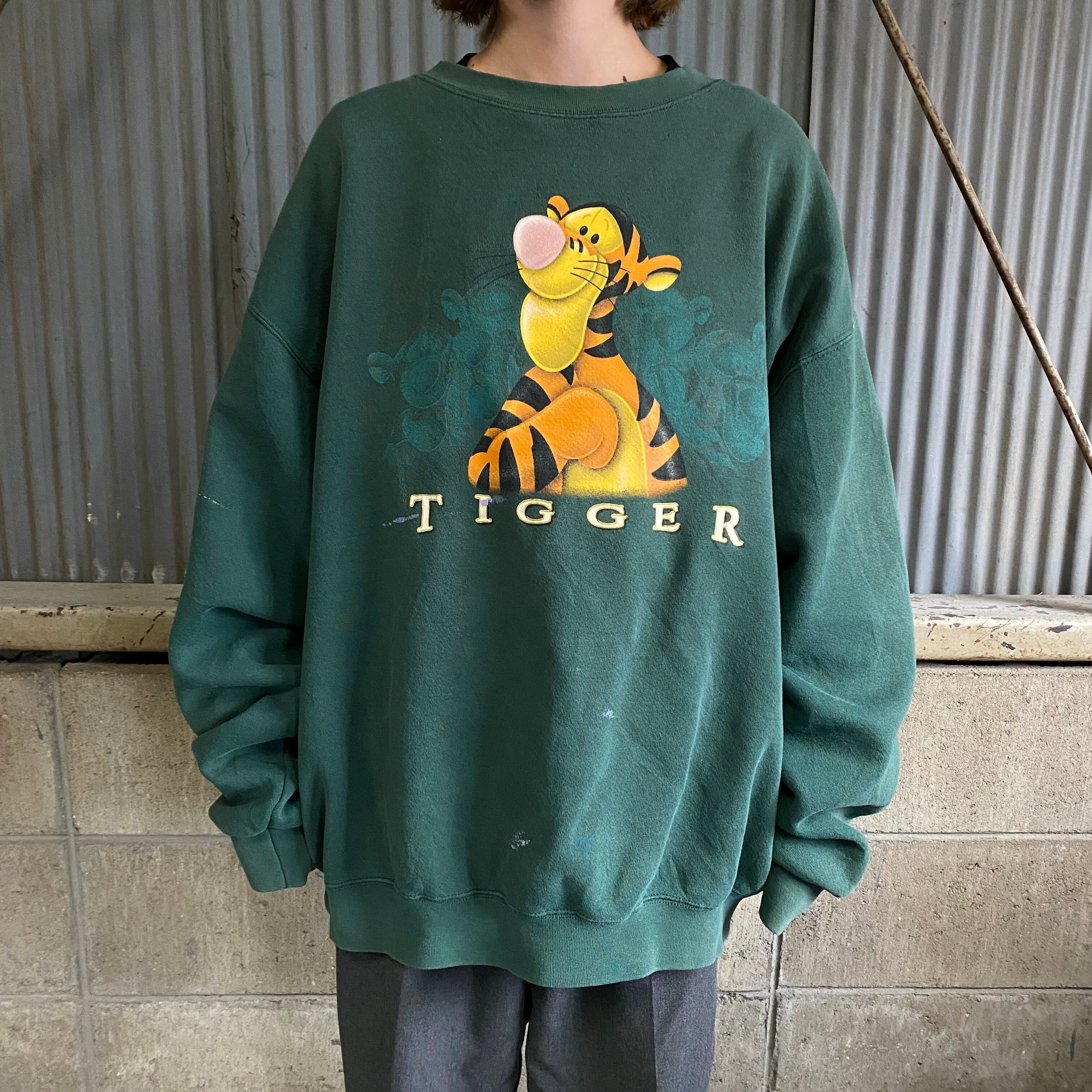 クマのプーさん 希少 ディズニー 90s メキシコ製 ティガー Tシャツ