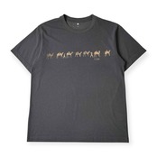 mont-bell モンベル ラクダ柄 半袖 Tシャツ L/チャコールグレー メンズ #1114147
