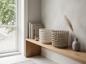 【Ferm Living】セラミックバスケット（ラージ）Ceramic Basket Small
