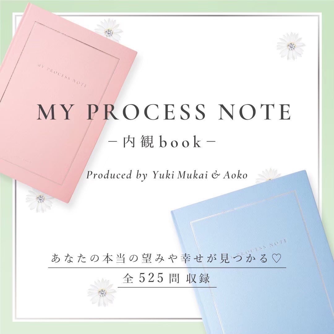 【年末フェス】MY PROCESS NOTEー内観bookー