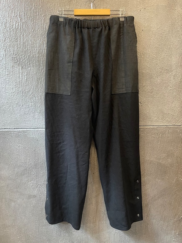 BORO SILK LINEN EAZY PANTS normal (BL)