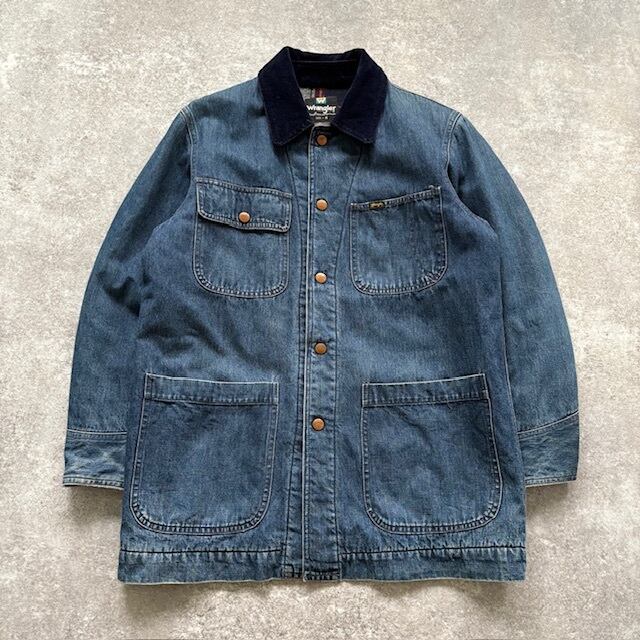 【Wrangler】 ラングラージャパン期 デニムカバーオール ブランケット Wrangler】ラングラージャパン期 デニムカバーオール デニムジャケット